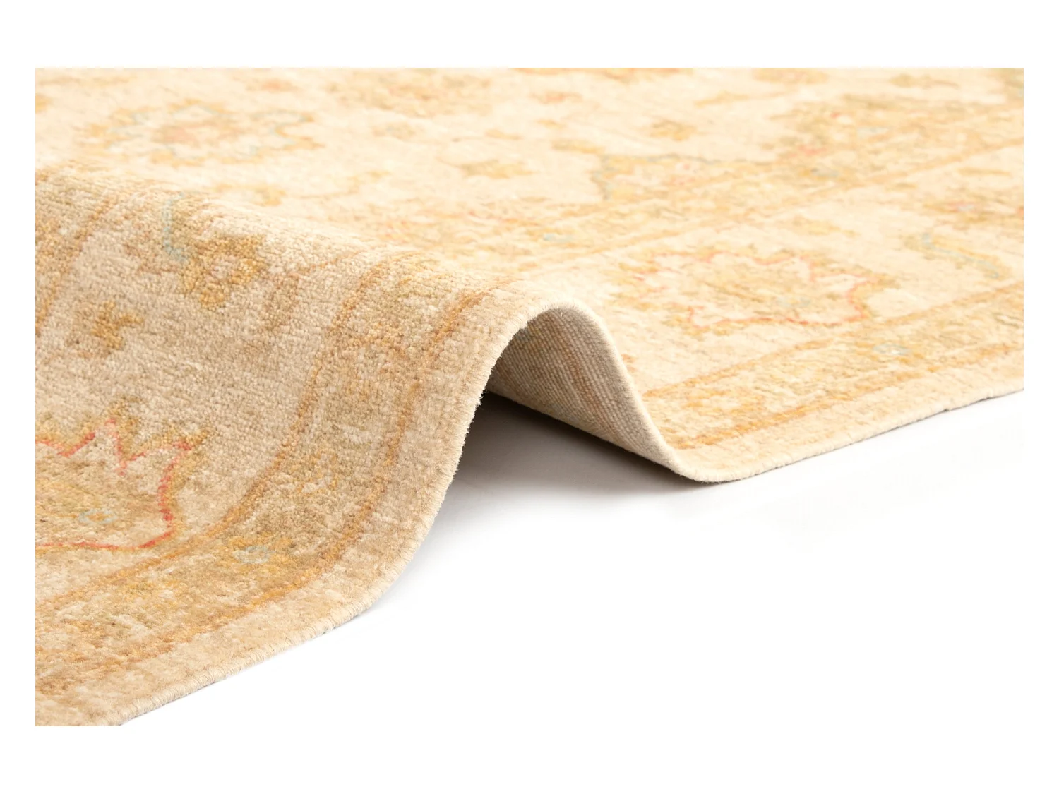 Tapis de laine 152x197 beige Kaizar