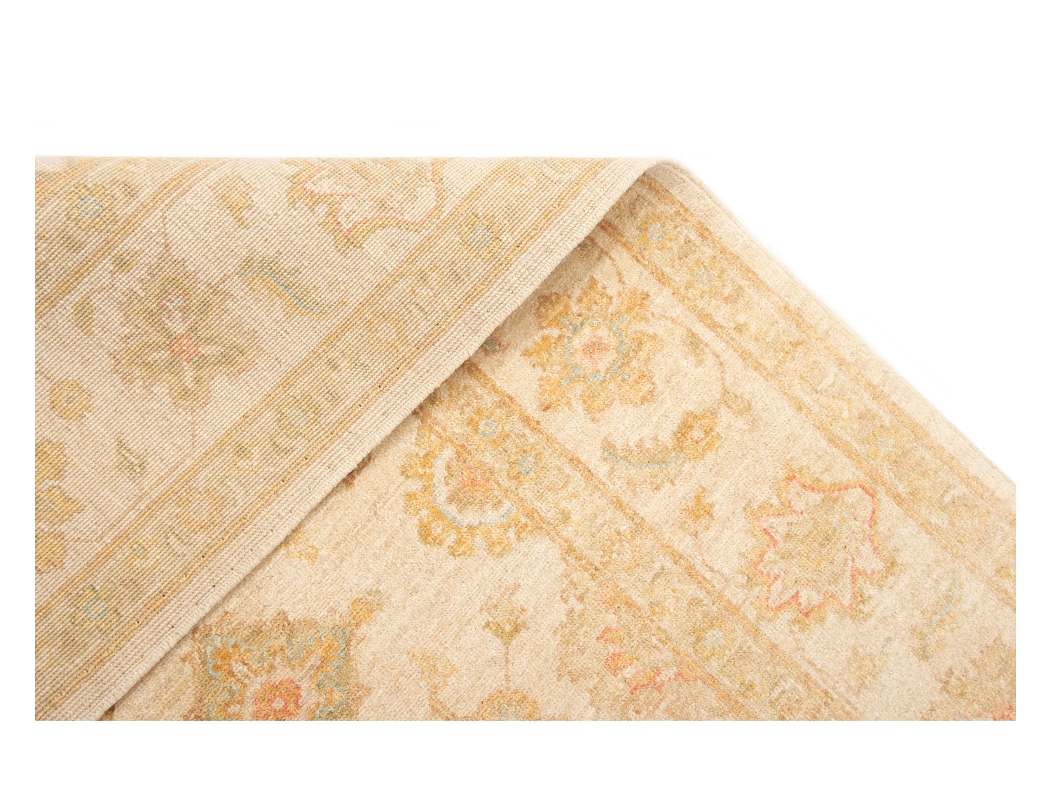 Tapis de laine 152x197 beige Kaizar