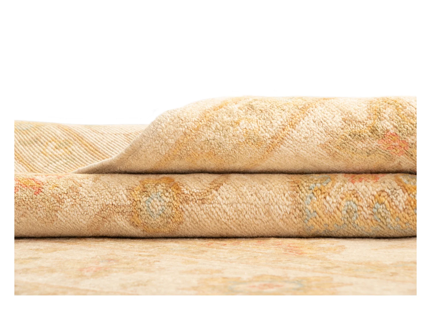 Tapis de laine 152x197 beige Kaizar