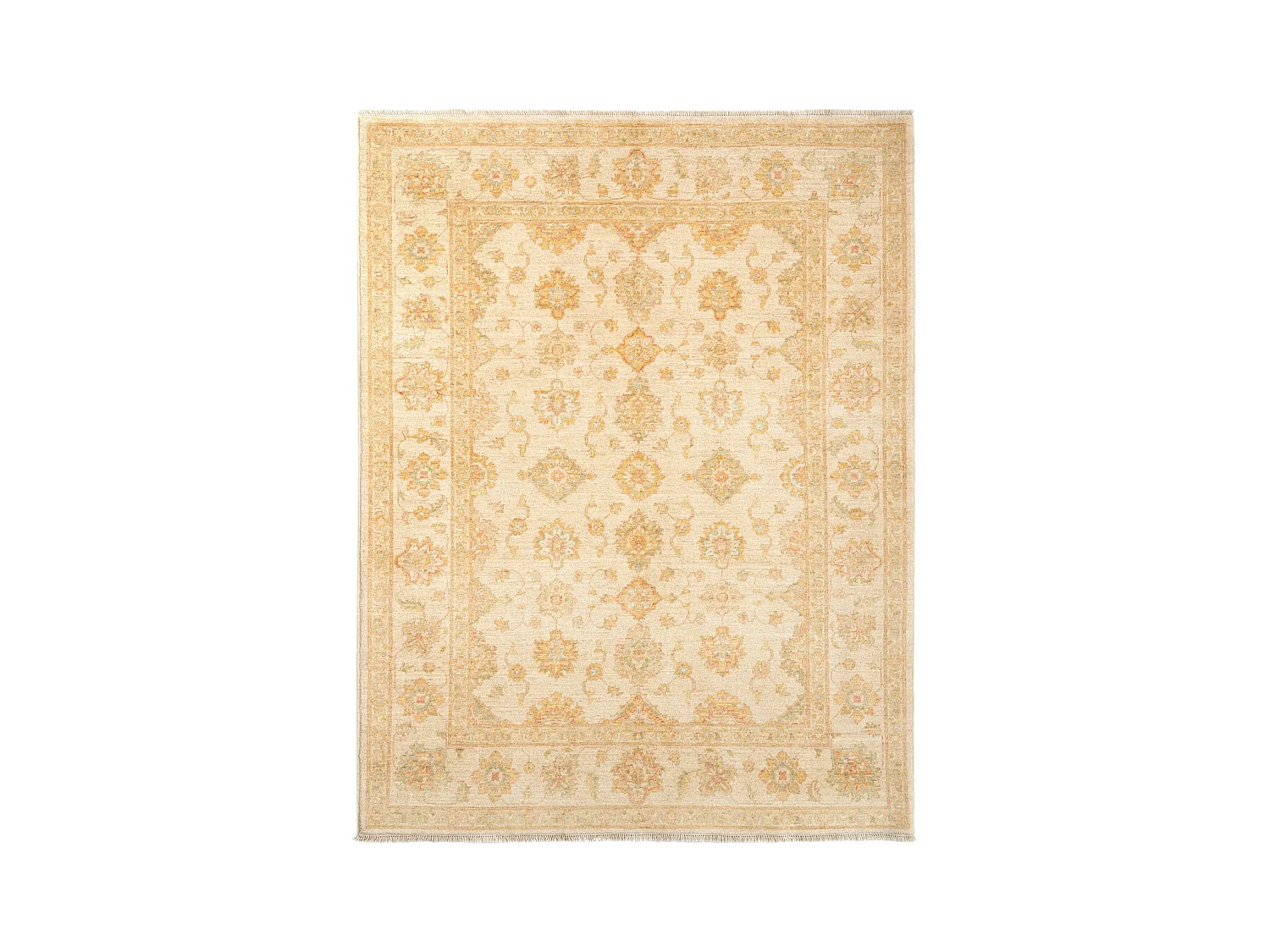 Tapis de laine 152x197 beige Kaizar