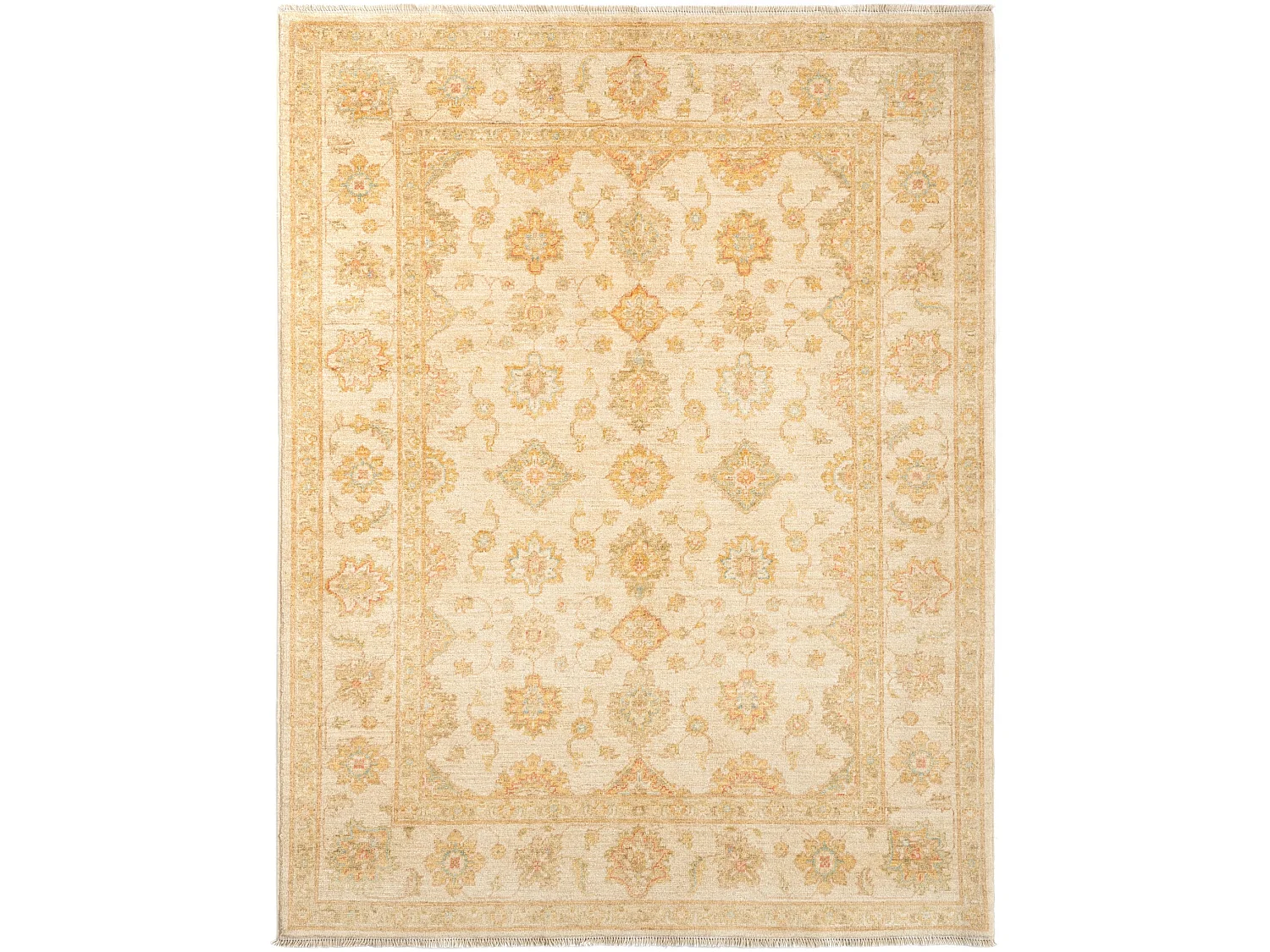 Tapis de laine 152x197 beige Kaizar