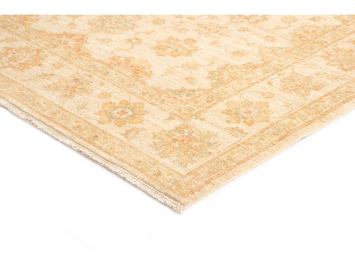 Tapis de laine 152x197 beige Kaizar