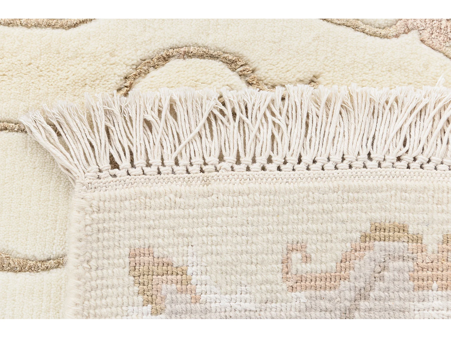 Tappeto in lana 122x185 beige Darya