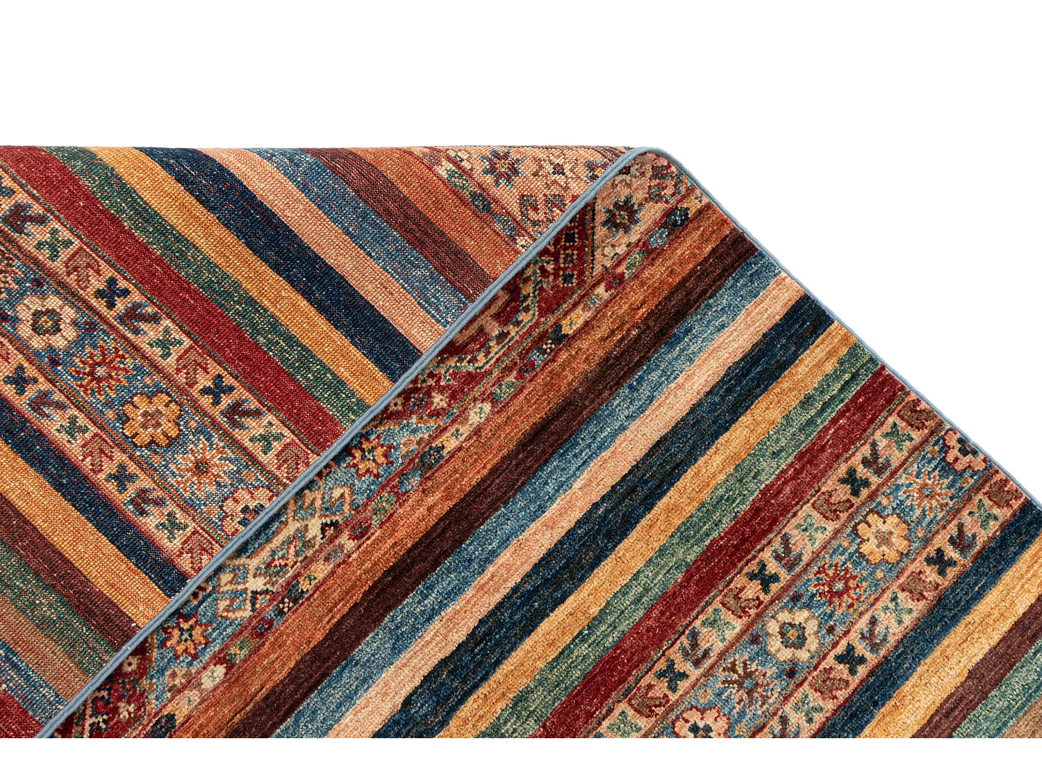 Tapis de laine 204x293 rouge Torkman
