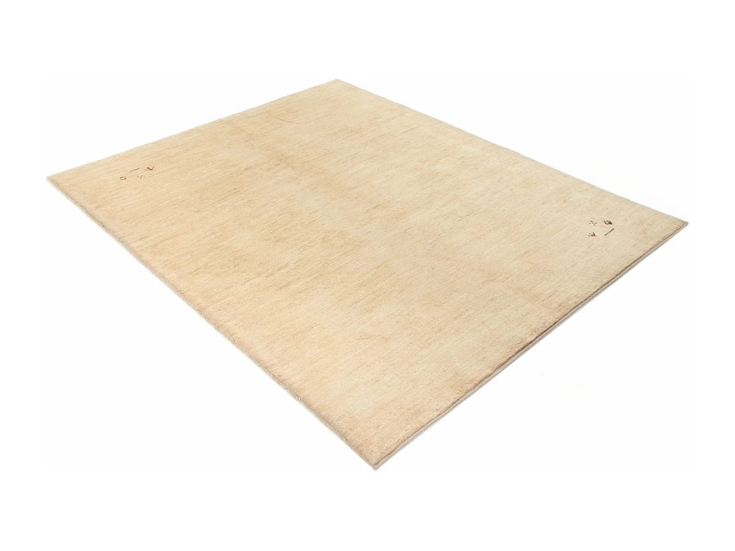 Tappeto in lana 154x188 beige Gabbeh Shouli