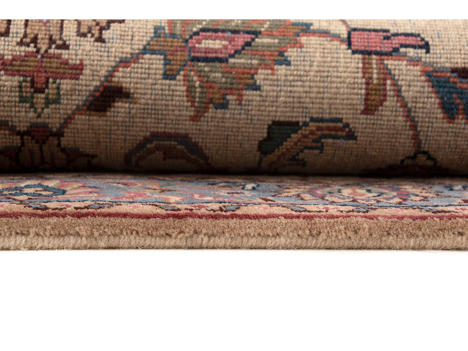 Tapis de laine 92x155 beige Tabriz