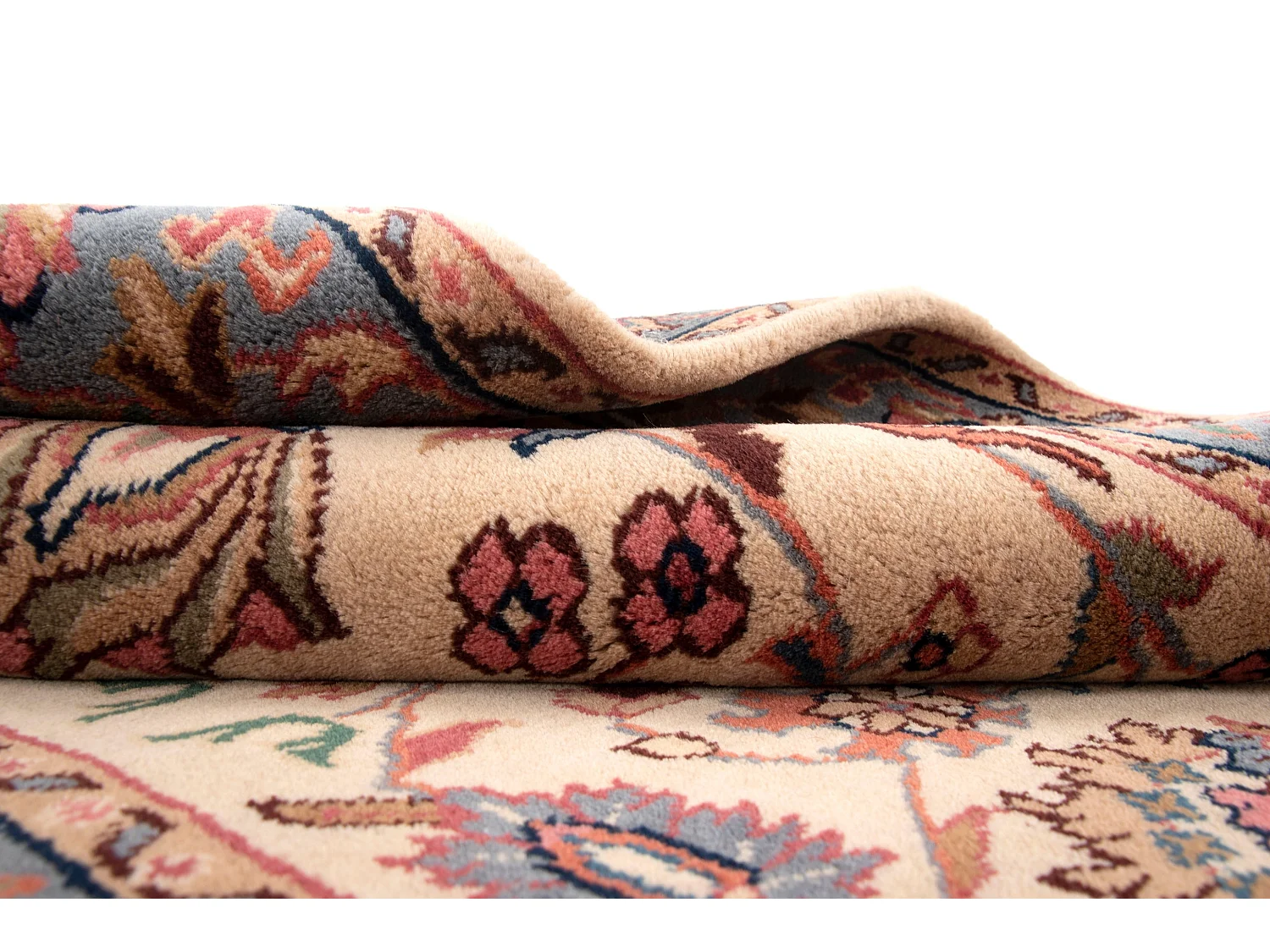 Tapis de laine 92x155 beige Tabriz