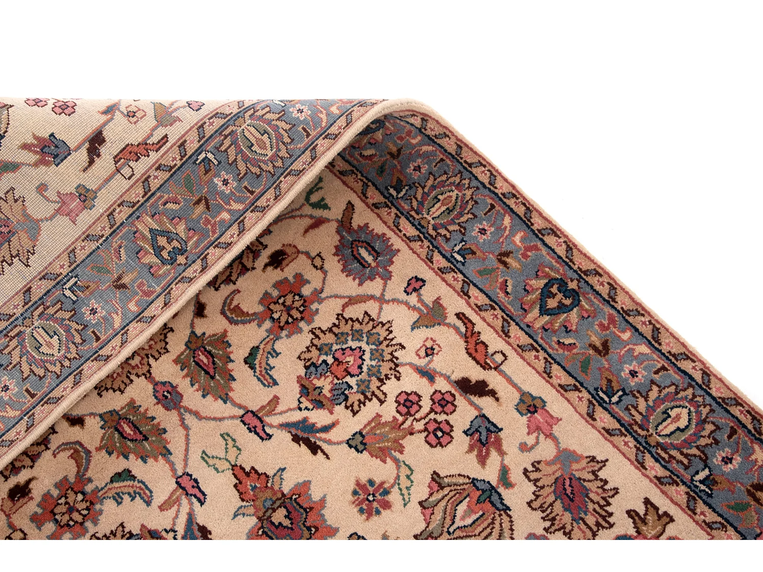 Tapis de laine 92x155 beige Tabriz