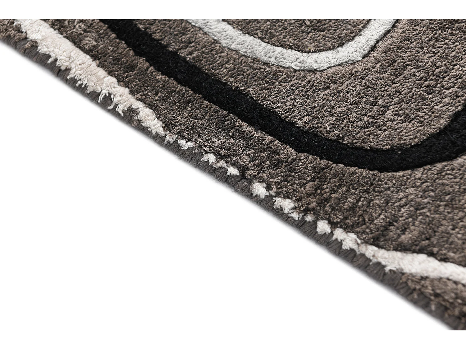 Tappeto per corridoio in lana 84x203 marrone Darya