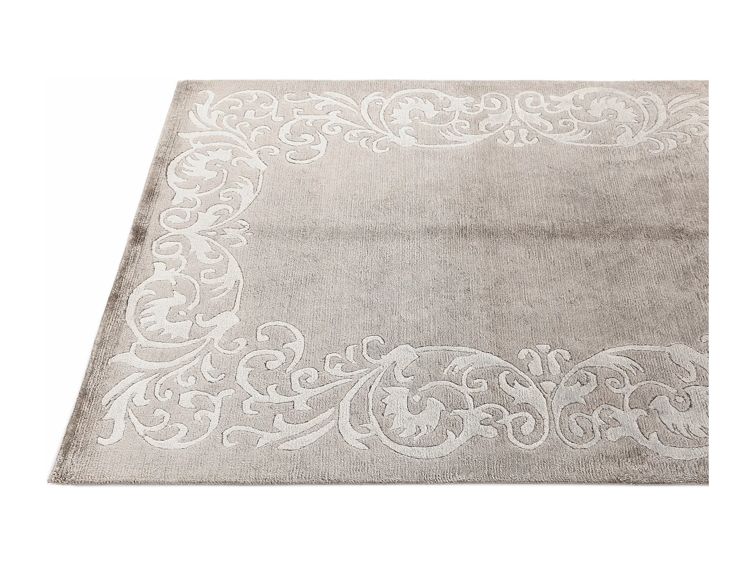 Wollteppich 117x180 Braun Darya