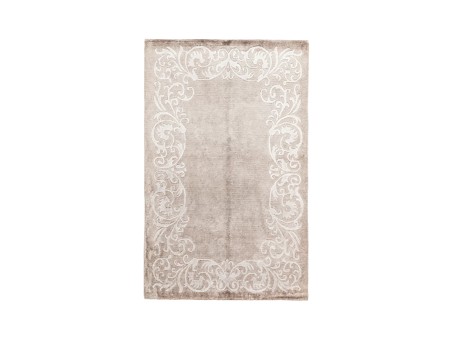 Tapis de laine 117x180 brun Darya