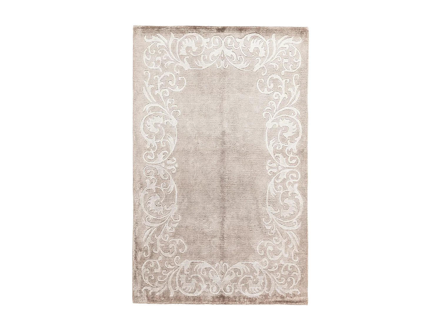 Tapis de laine 117x180 brun Darya