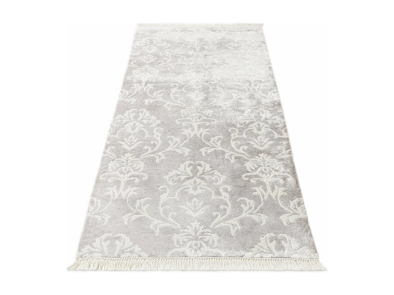 Loper-Woltapijt 198x84 Grijs Darya