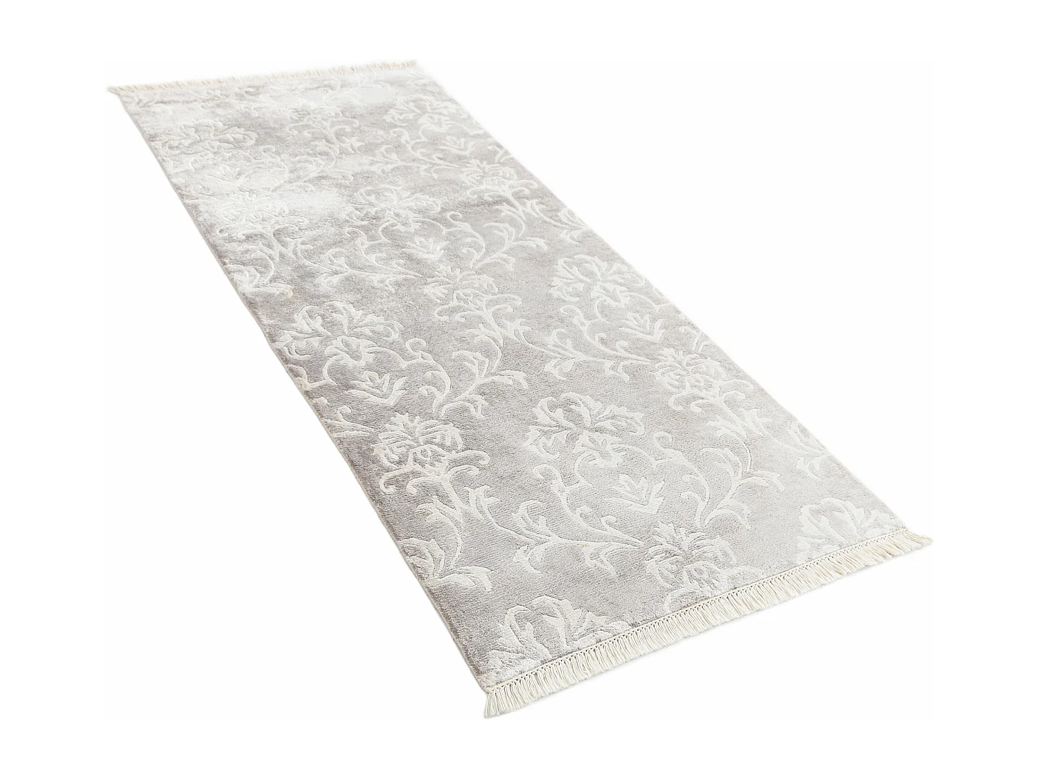 Loper-Woltapijt 198x84 Grijs Darya