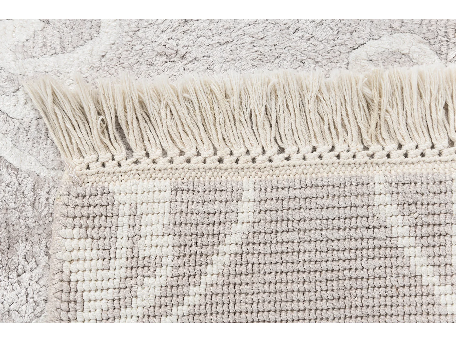 Loper-Woltapijt 198x84 Grijs Darya