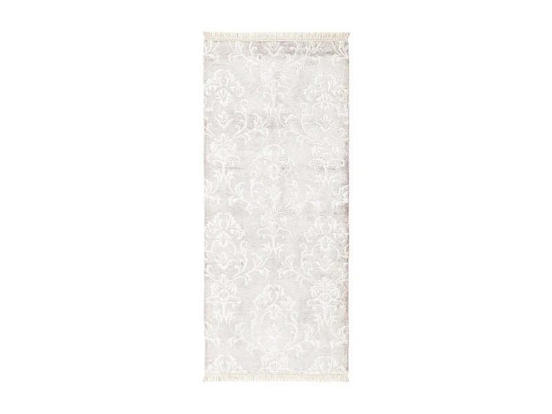 Tapis de couloir en laine 84x198 gris Darya