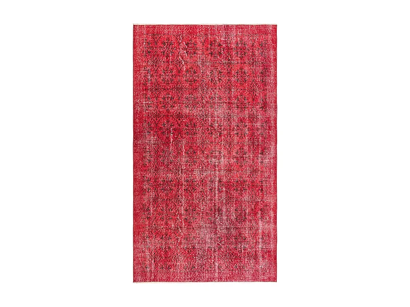 Wollteppich 152x274 Rot Ultra Vintage