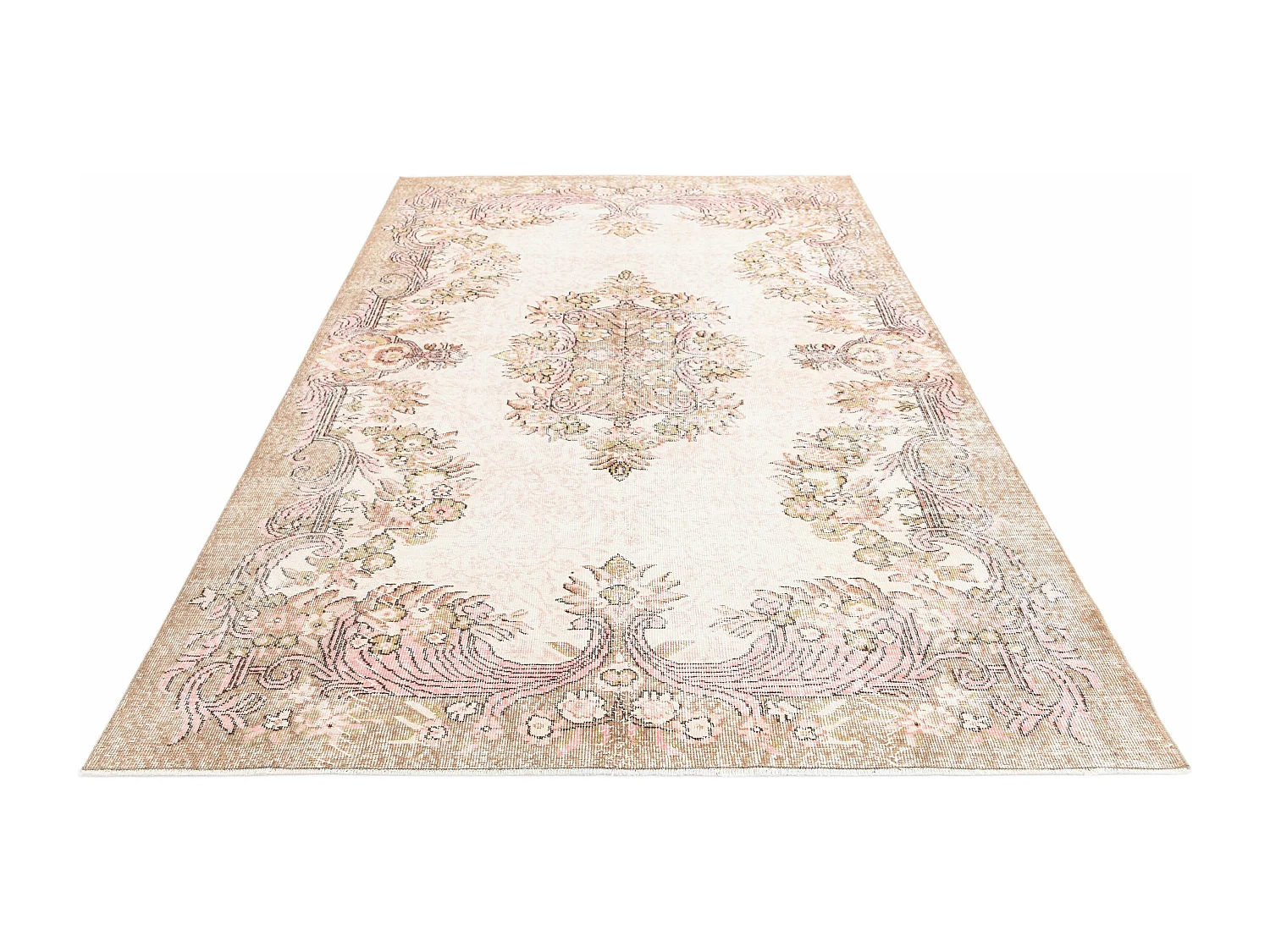 Tapis de laine 178x300 brun Ultra Vintage