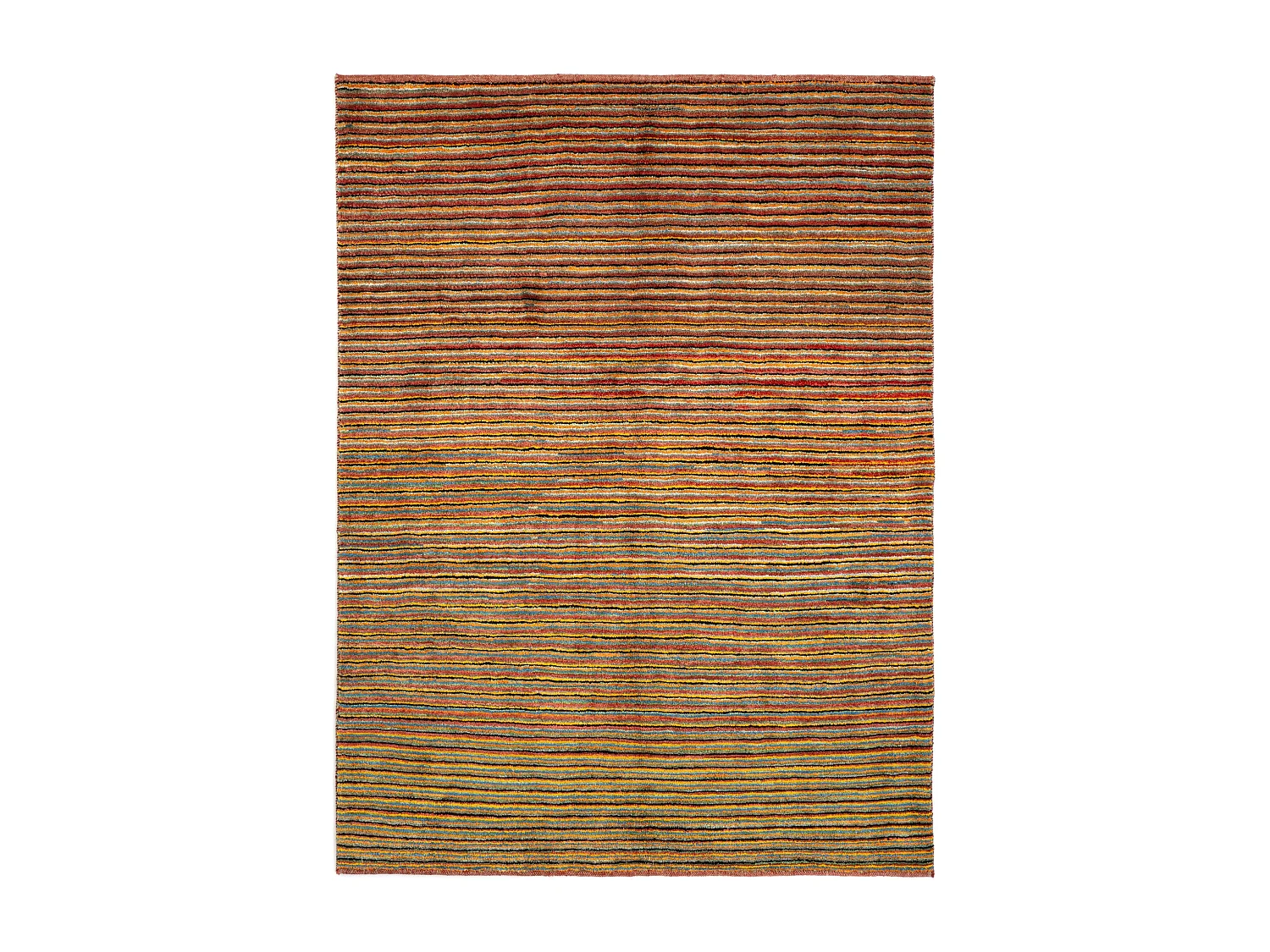 Tapis de laine 149x197 brun Juma