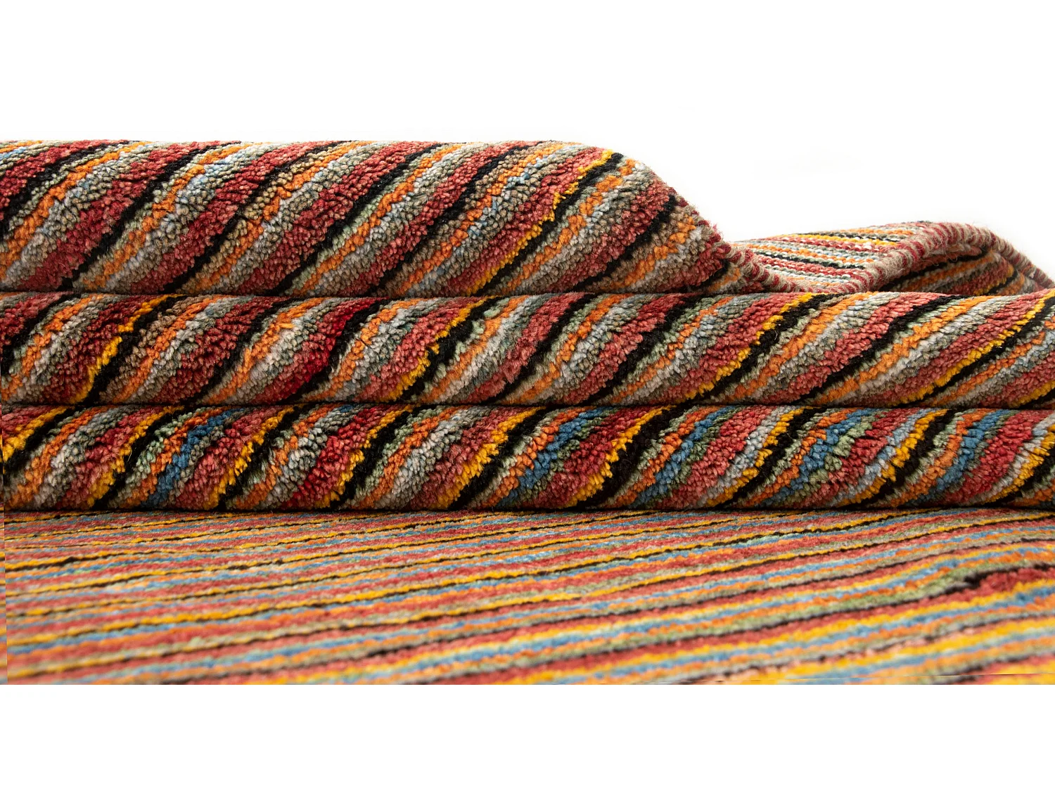 Tapis de laine 149x197 brun Juma