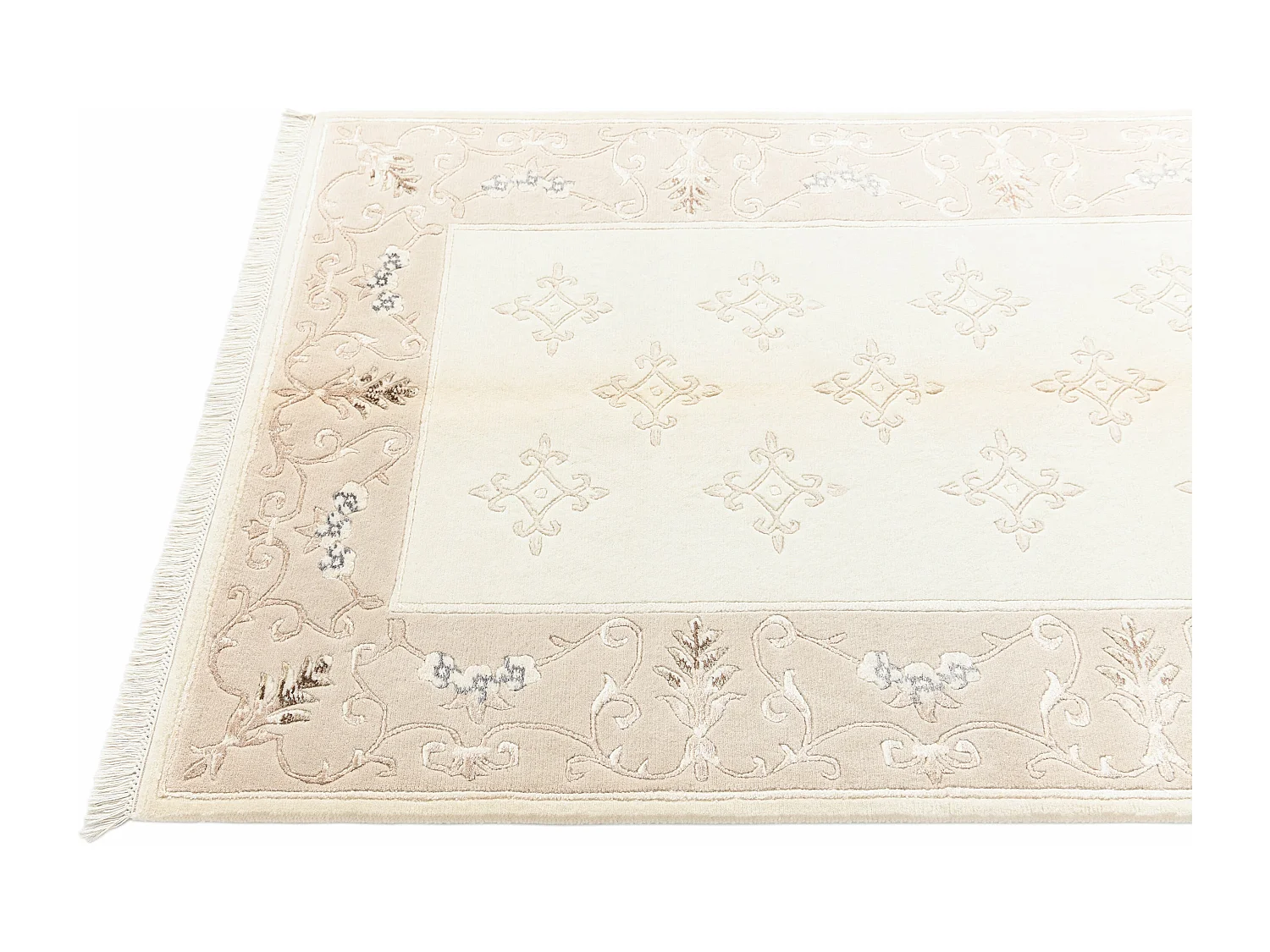 Tappeto in lana 122x180 beige Darya