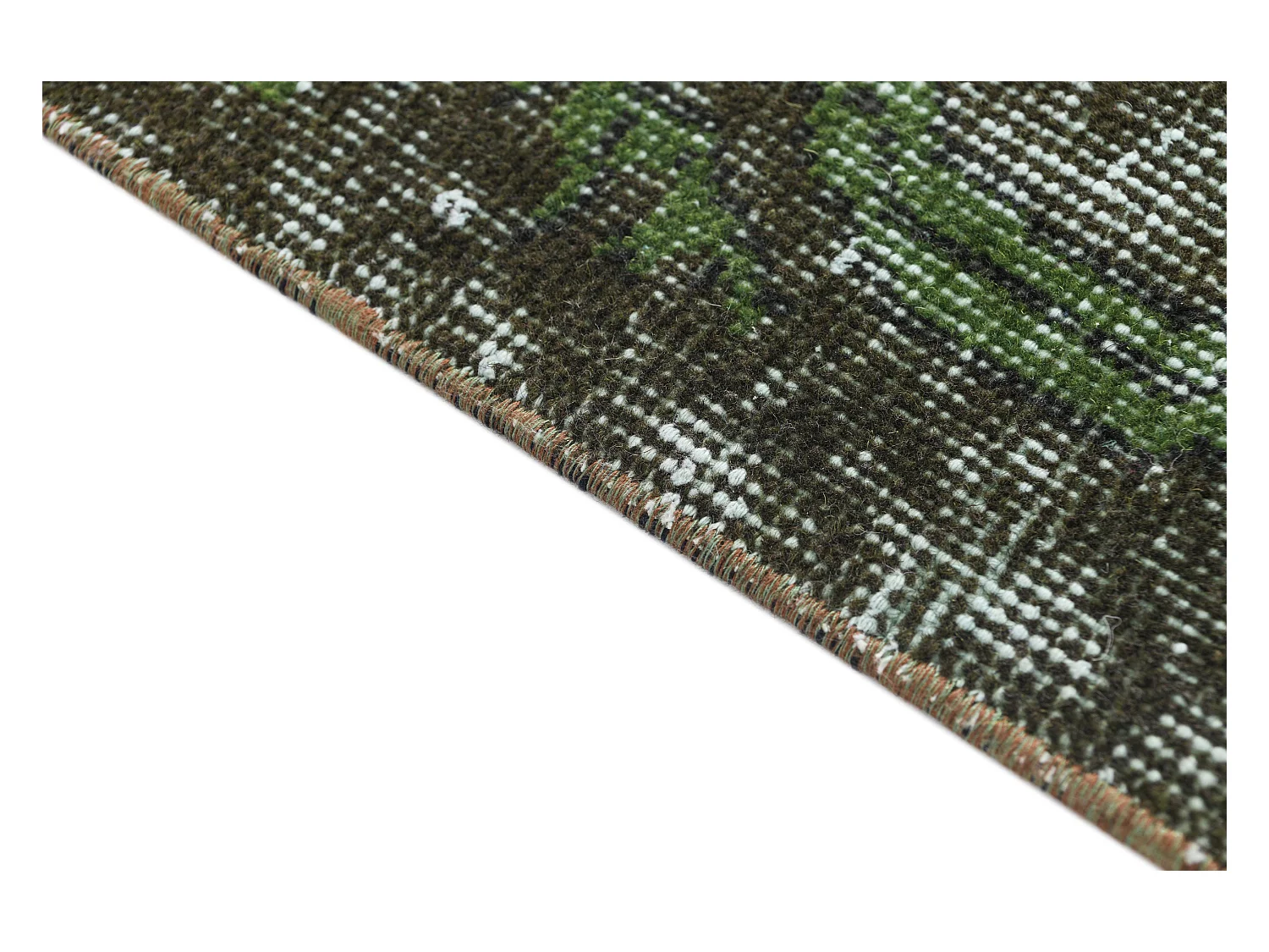 Wollteppich 163x279 Grün Ultra Vintage