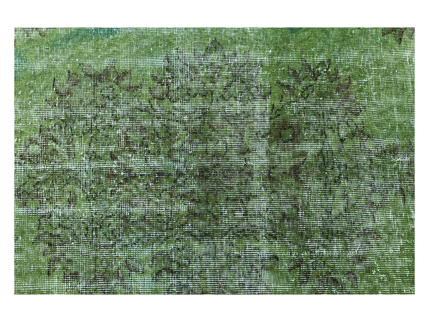 Wollteppich 163x279 Grün Ultra Vintage