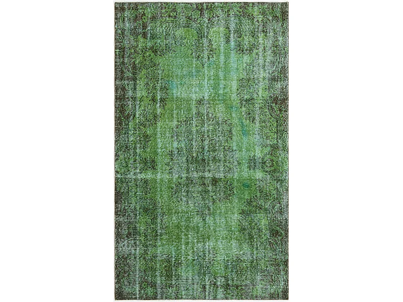 Tapis de laine 163x279 vert Ultra Vintage