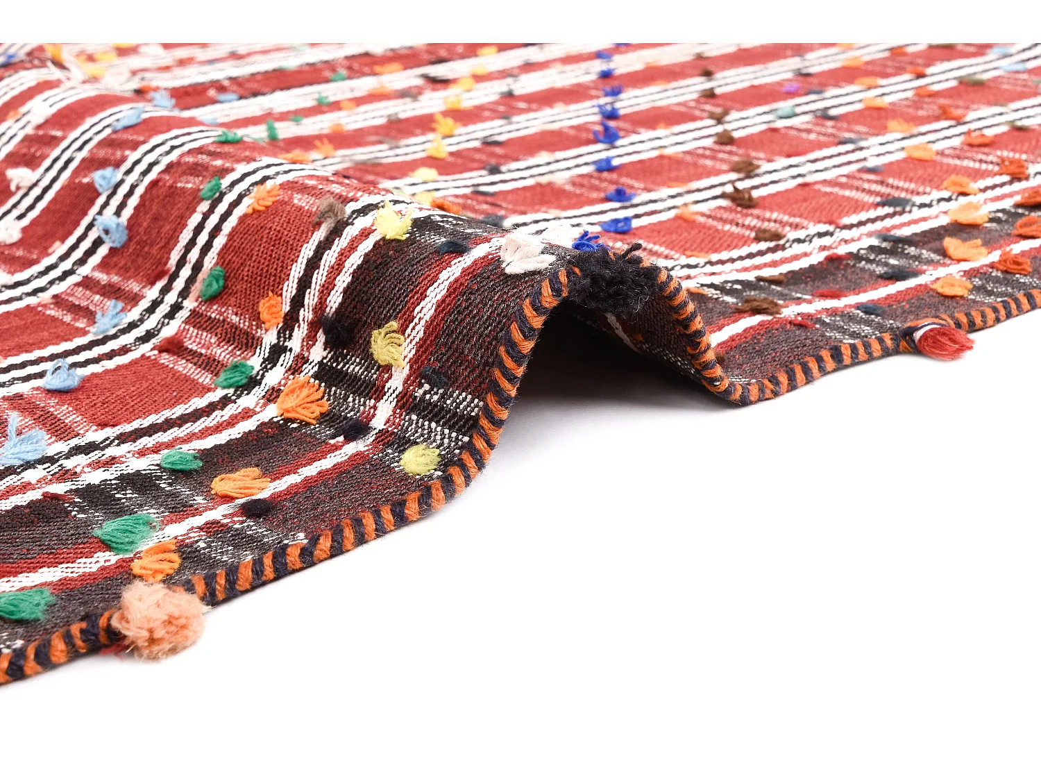 Tappeto in lana 135x222 rosso Jajim