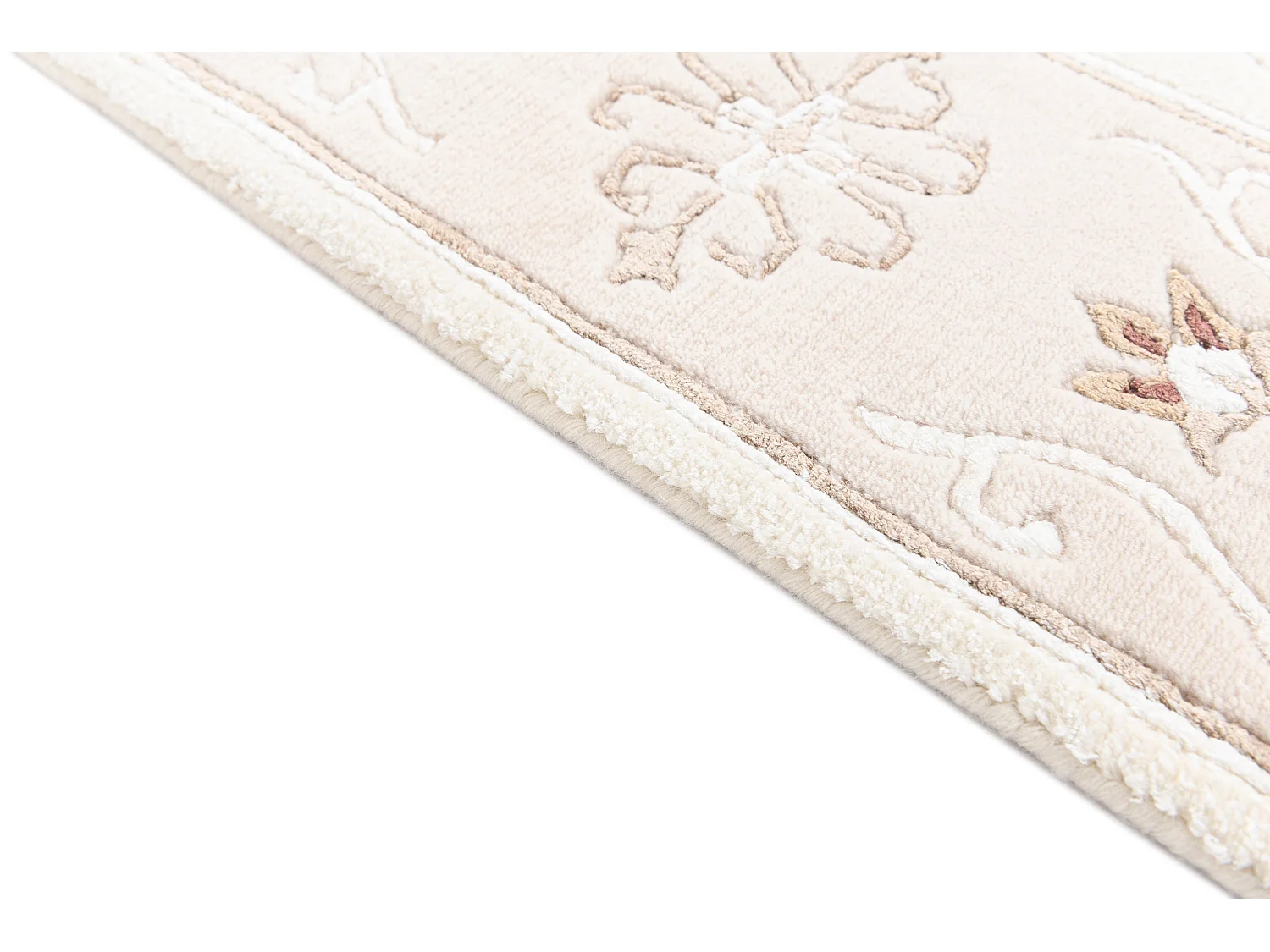 Tapis de laine 81x155 beige Darya