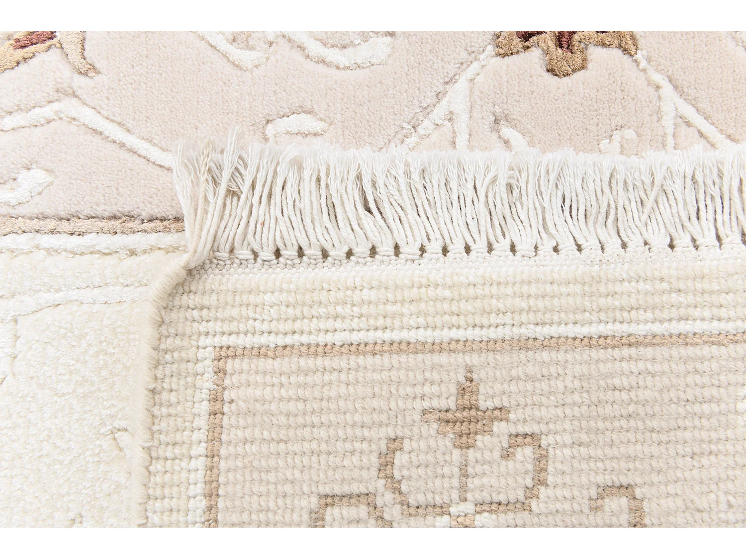 Tapis de laine 81x155 beige Darya