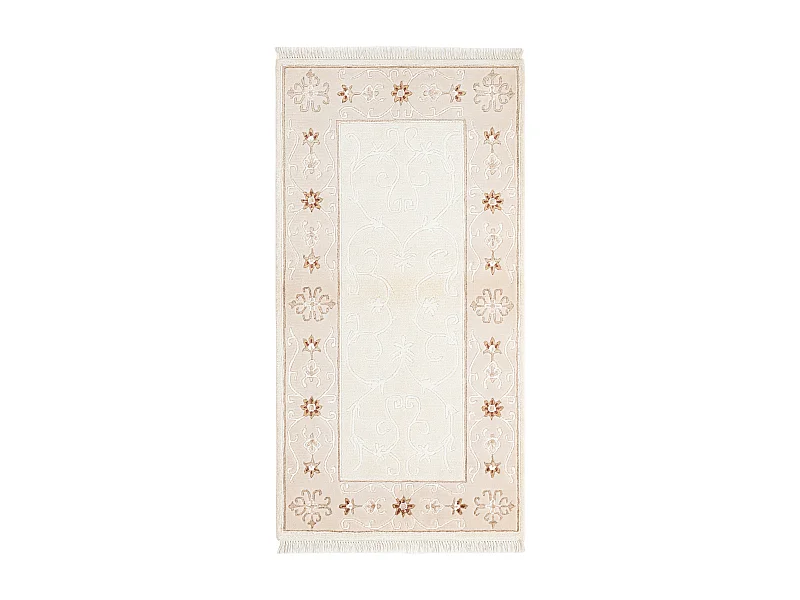 Tapis de laine 81x155 beige Darya