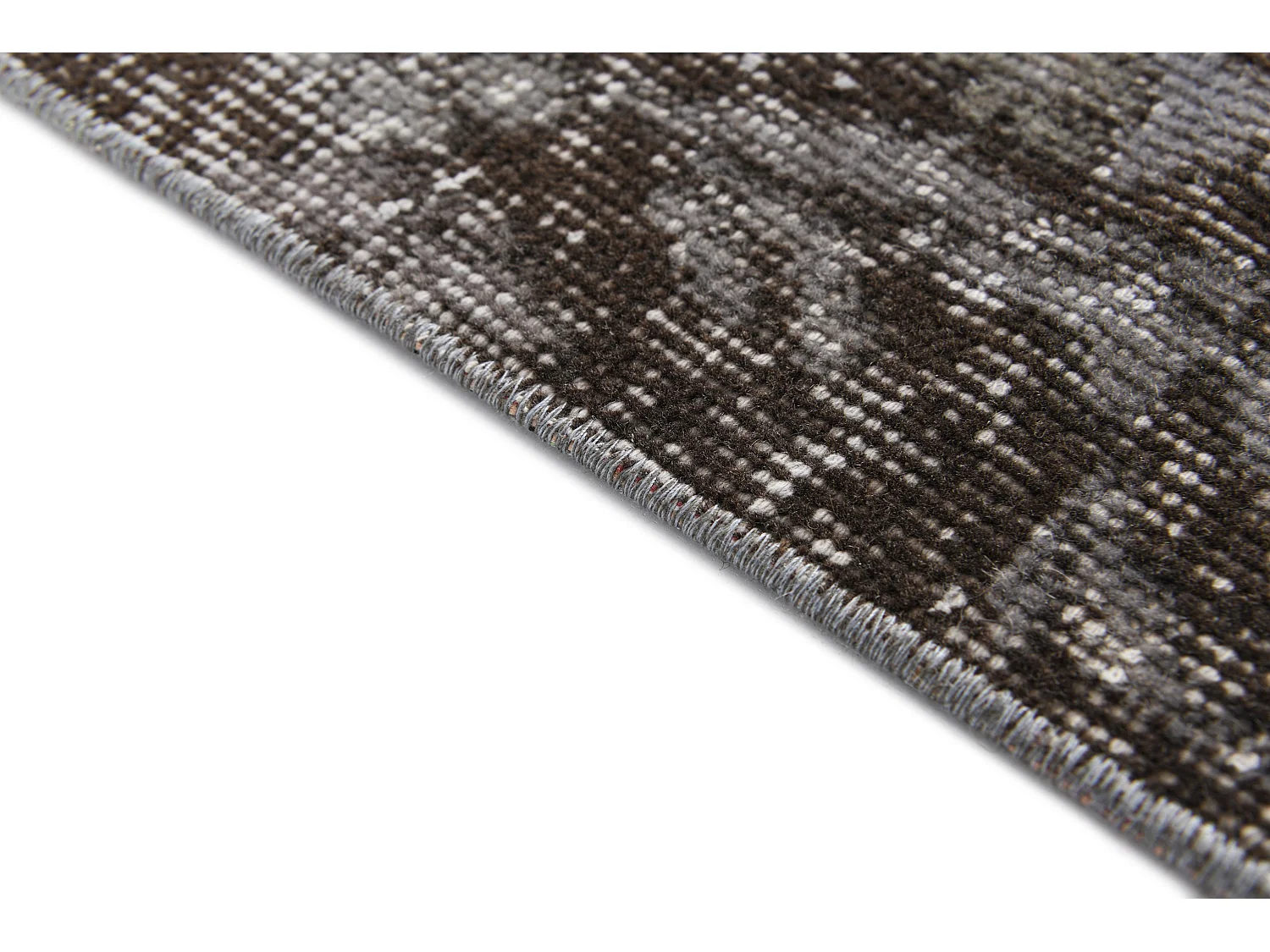 Tapis de laine 155x284 gris Ultra Vintage