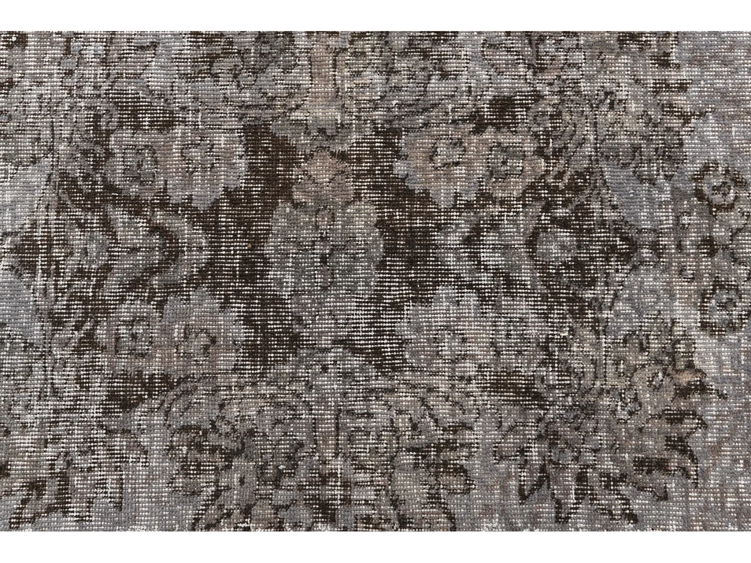 Tapis de laine 155x284 gris Ultra Vintage