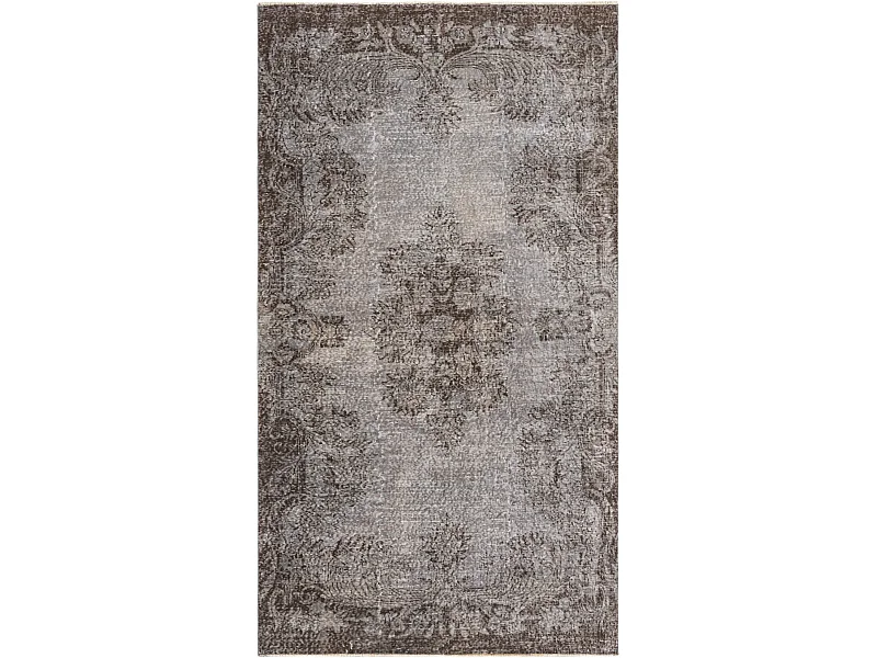Tapis de laine 155x284 gris Ultra Vintage