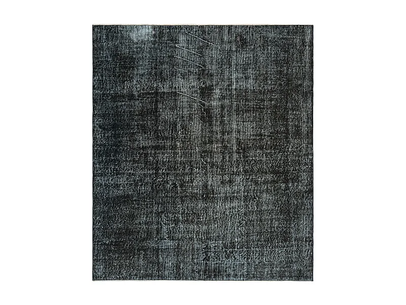 Tappeto in lana 173x201 nero Ultra Vintage