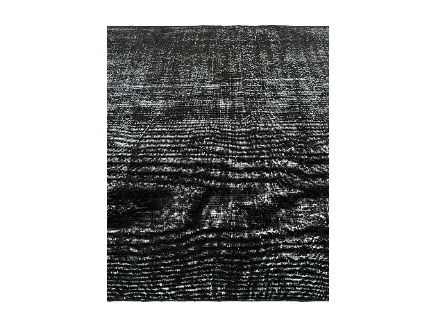 Tappeto in lana 173x201 nero Ultra Vintage