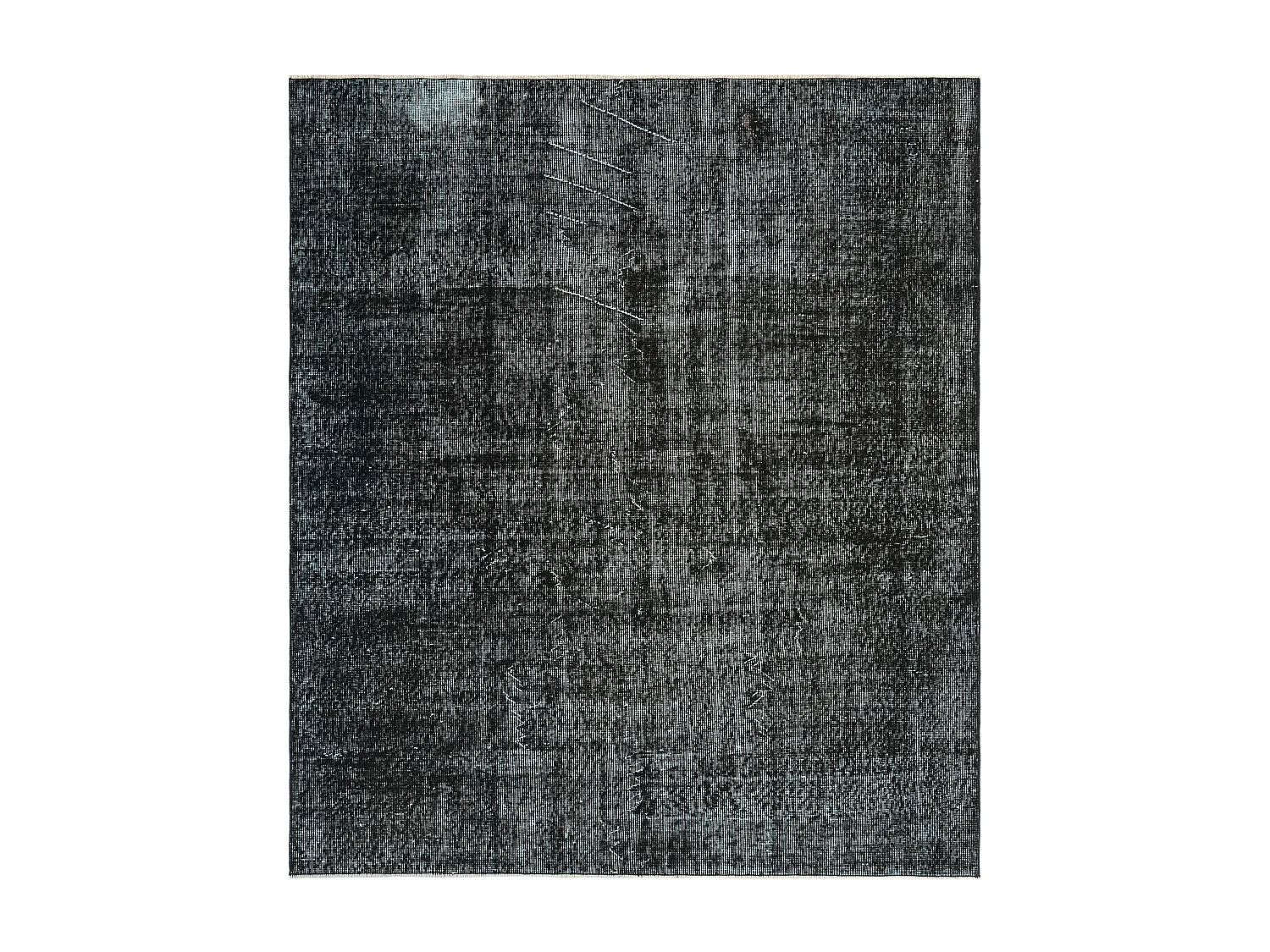 Tappeto in lana 173x201 nero Ultra Vintage