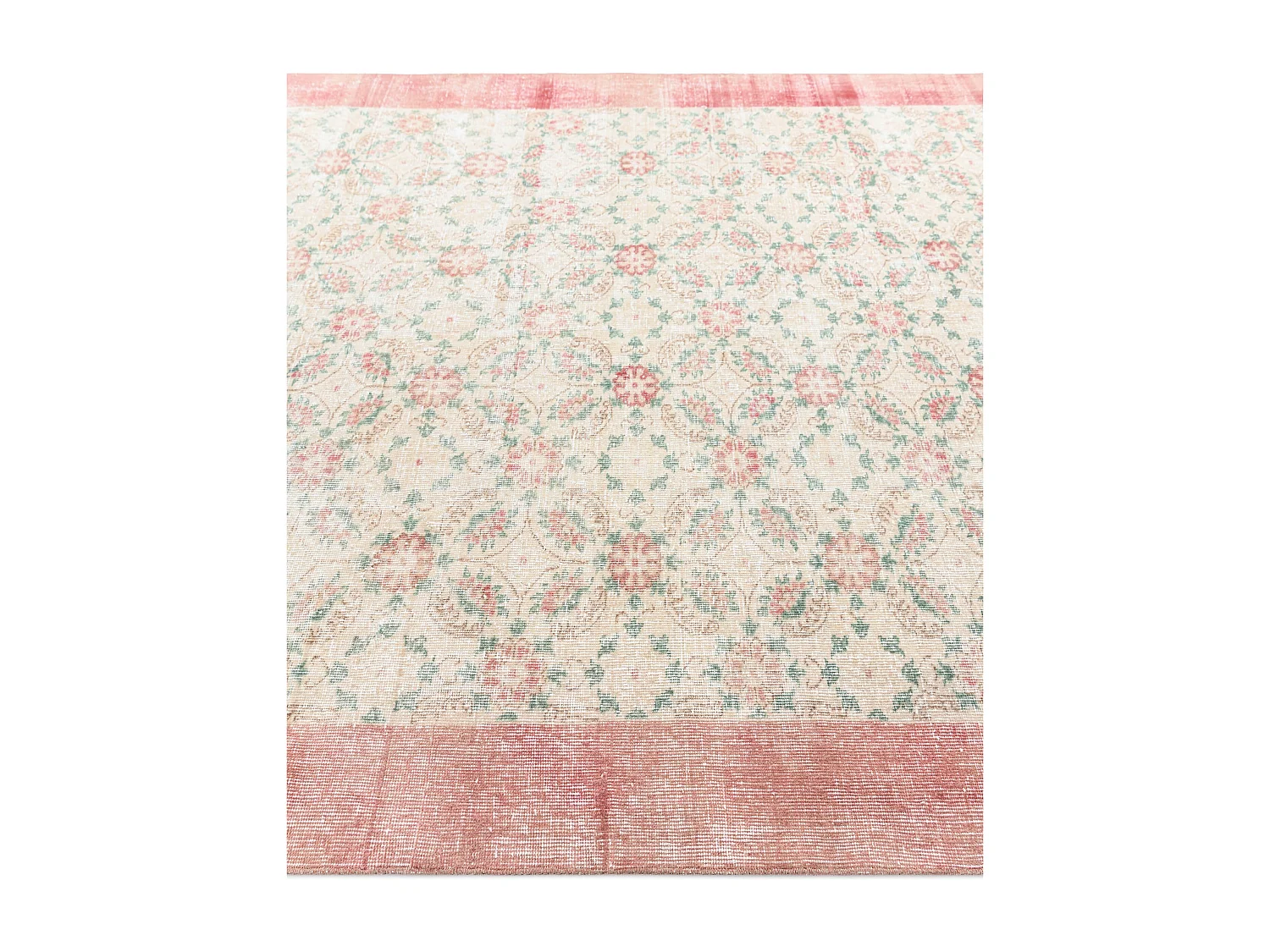 Tapis de laine 203x318 rose Ultra Vintage