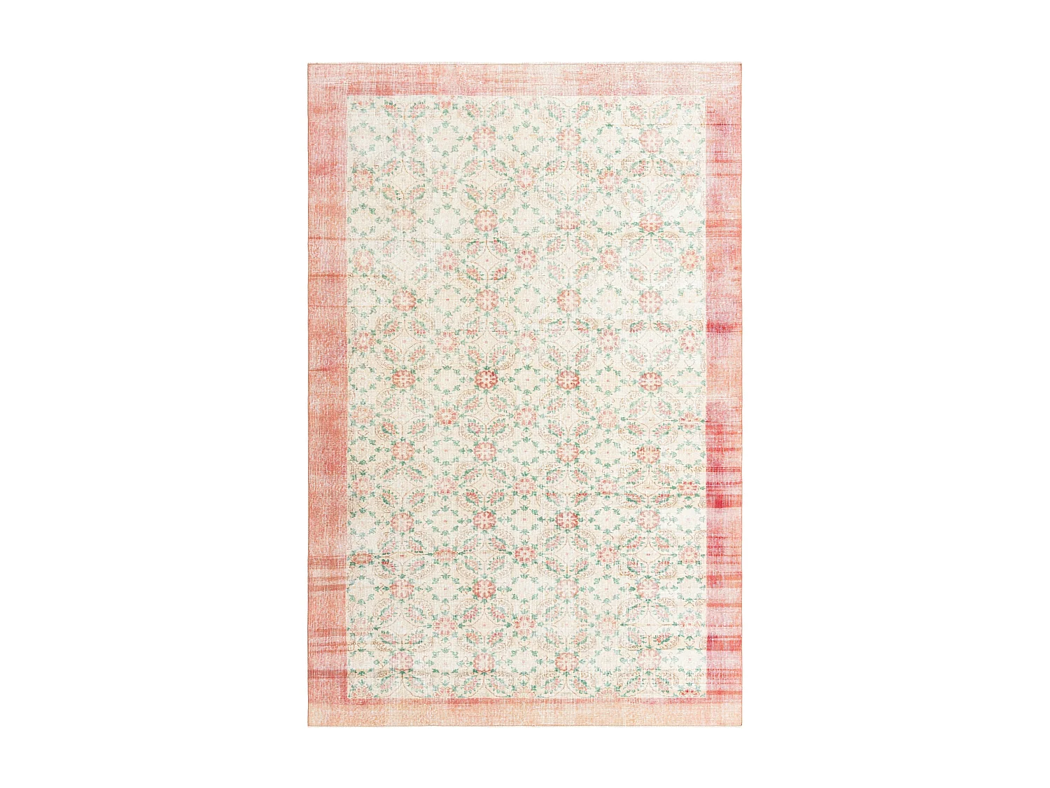 Tapis de laine 203x318 rose Ultra Vintage