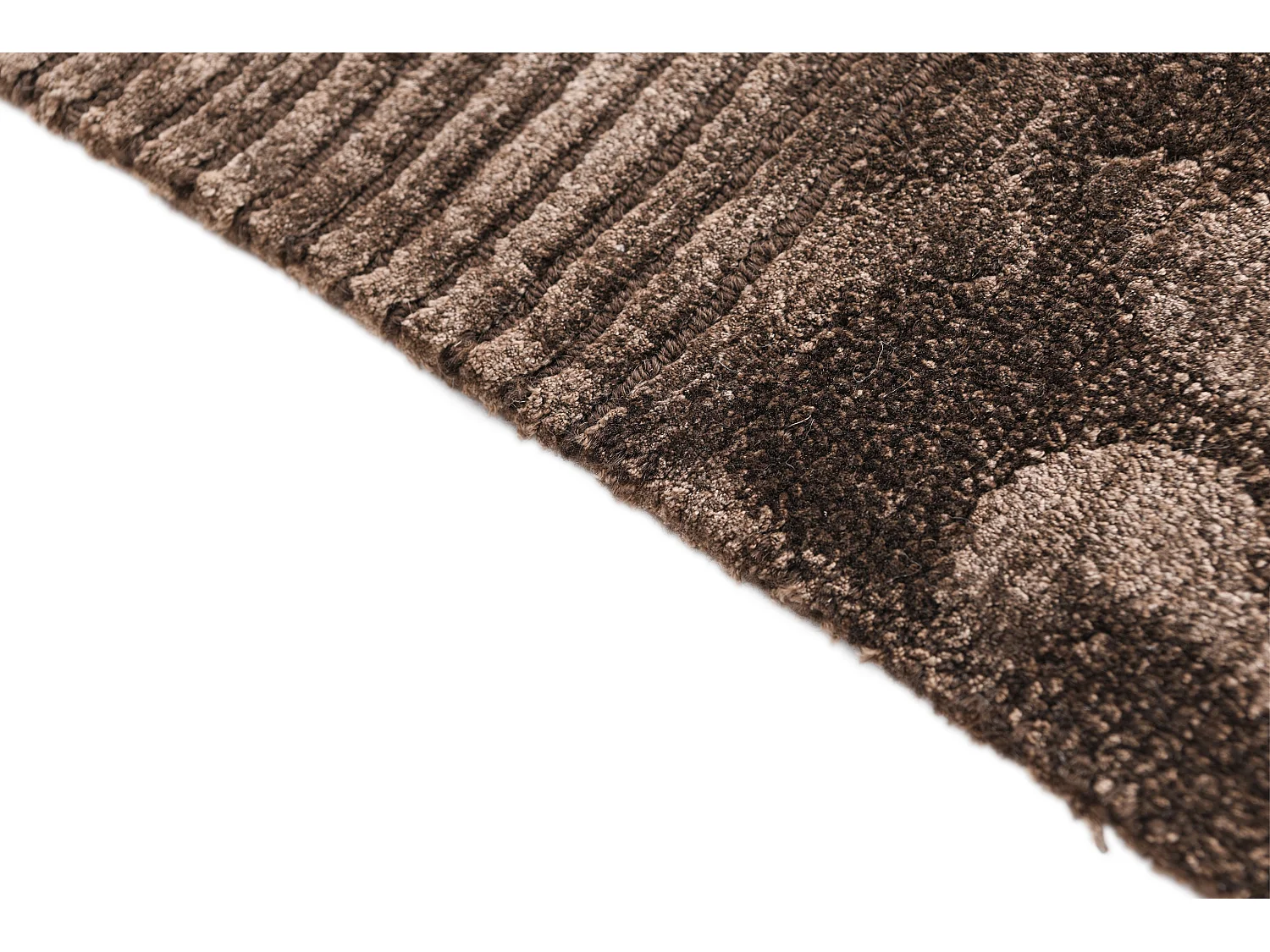 Tapis de laine 124x183 brun Darya