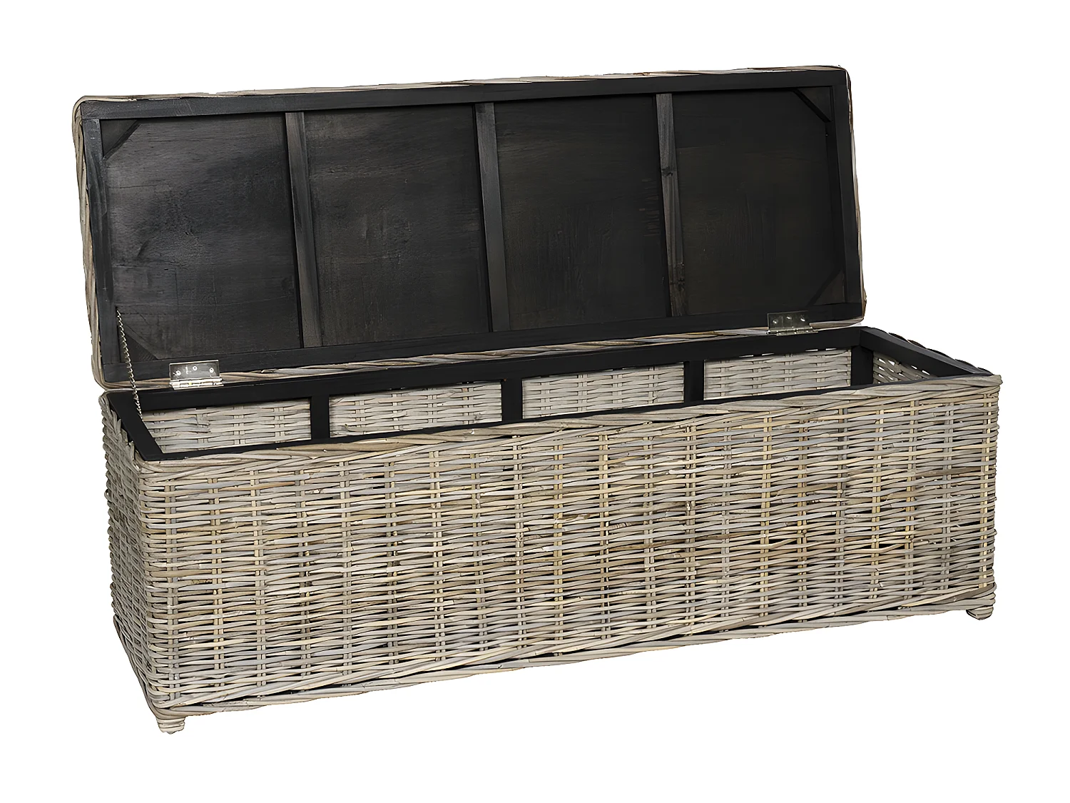 Koffer zur Aufbewahrung GAO - Kabu - L130 x T45 x H44 cm - Grau