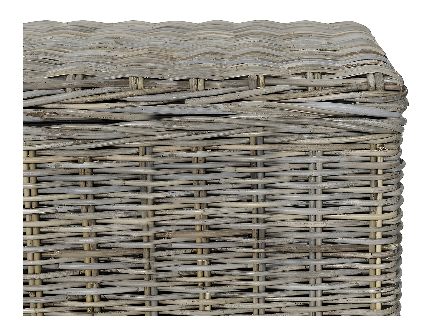 Opbergruimte van kubu GAO - L130 x D45 x H44 cm - Natuurlijk grijs