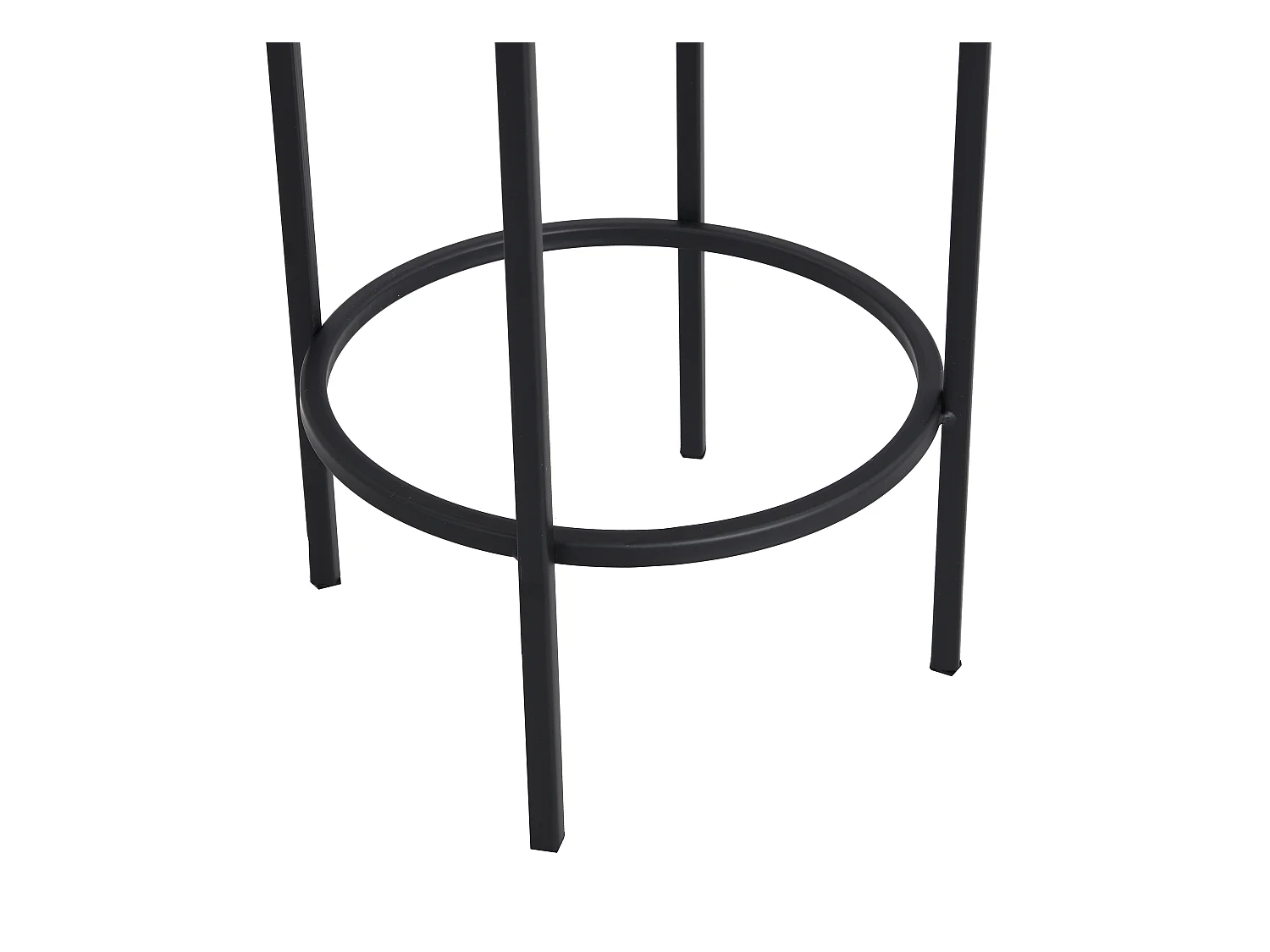 Portavaso su piedistallo D. 25 x H. 61 cm e D. 30 x H. 77 cm in Metallo Dorato e Nero - Lotto di 2 - NABA