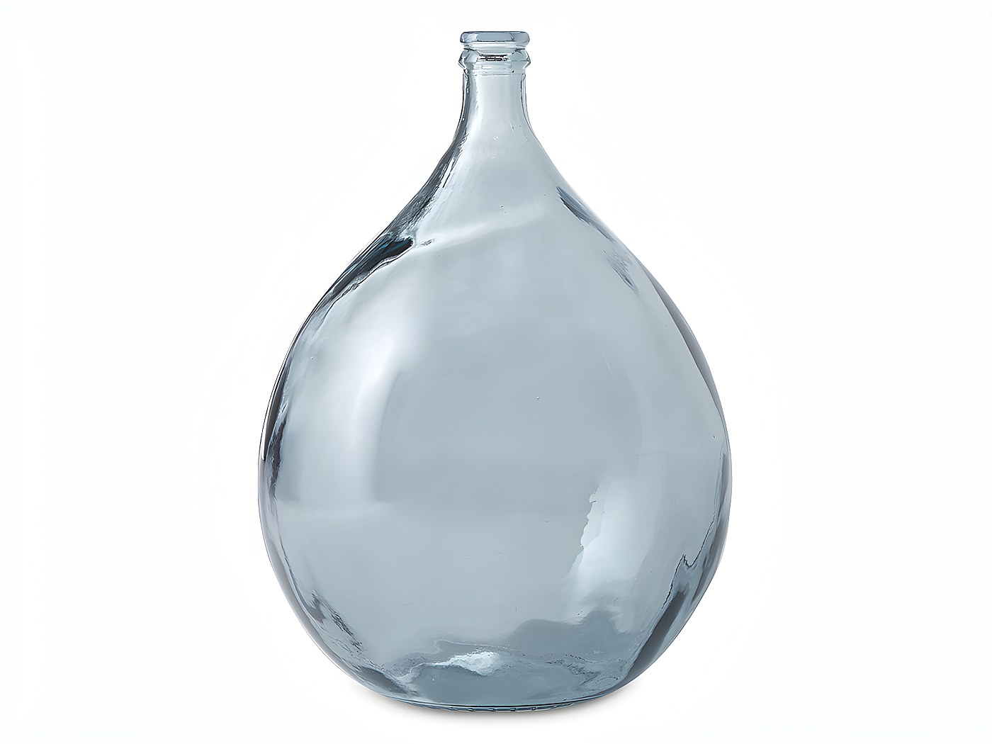Vase DameJeanne en verre recyclé 34L H.56 cm SILICE Transparent
