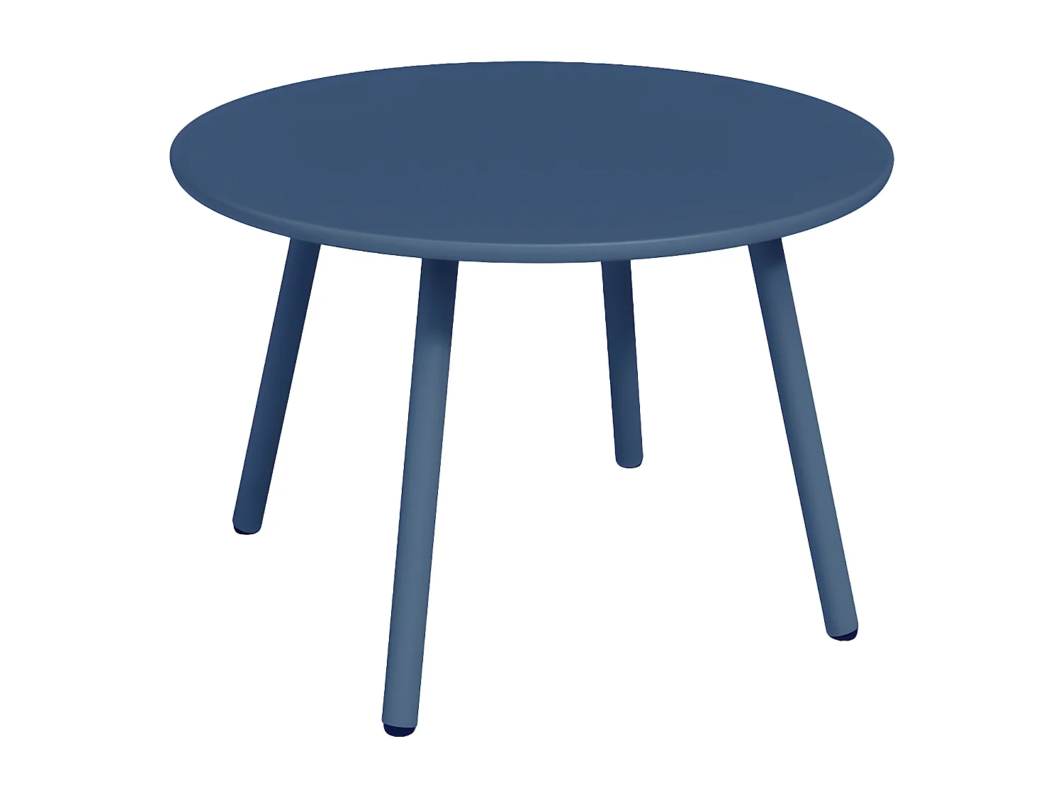 Tables gigognes de jardin en métal - Bleu nuit - MIRMANDE de MYLIA