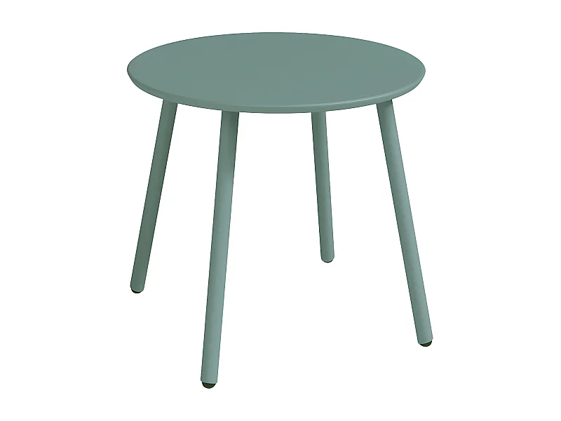 Garten-Beistelltisch - Metall - Hellgrün - MIRMANDE von MYLIA