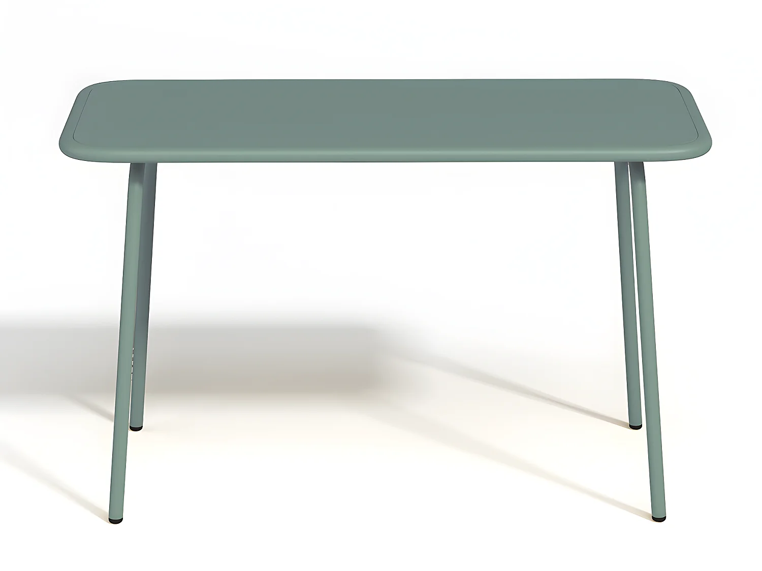 Mesa de jardín para niños de metal verde almendra - POPAYAN