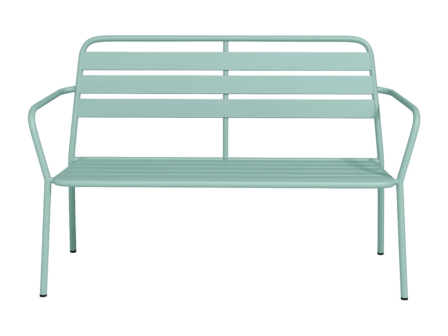 Panca da giardino in Metallo Verde acqua - MIRMANDE