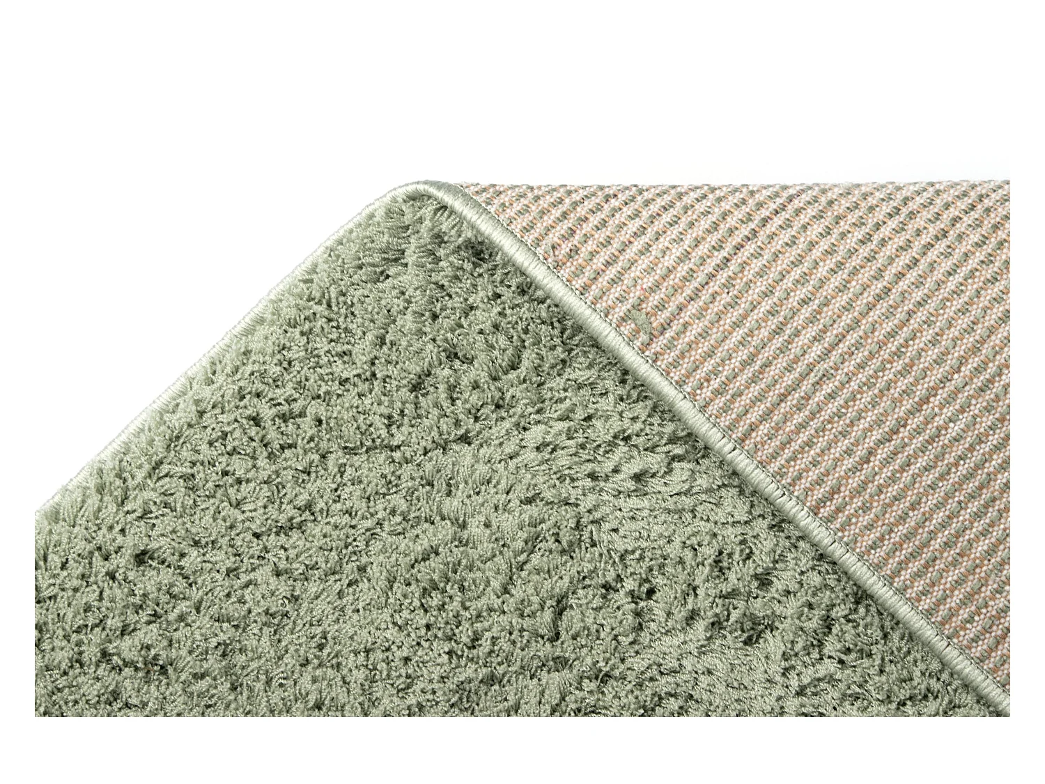 Hochflorteppich 185x185 Grün Luzern